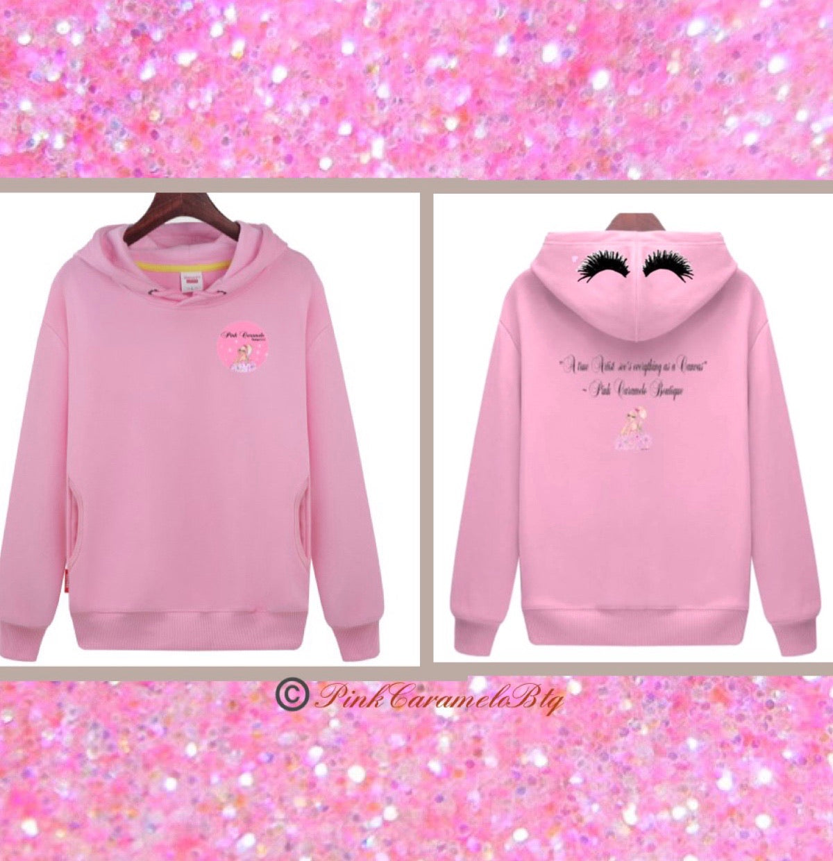 Pink Lash Hoodie